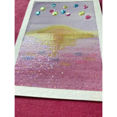 Celebration of Life aceo art card thumbnail 3