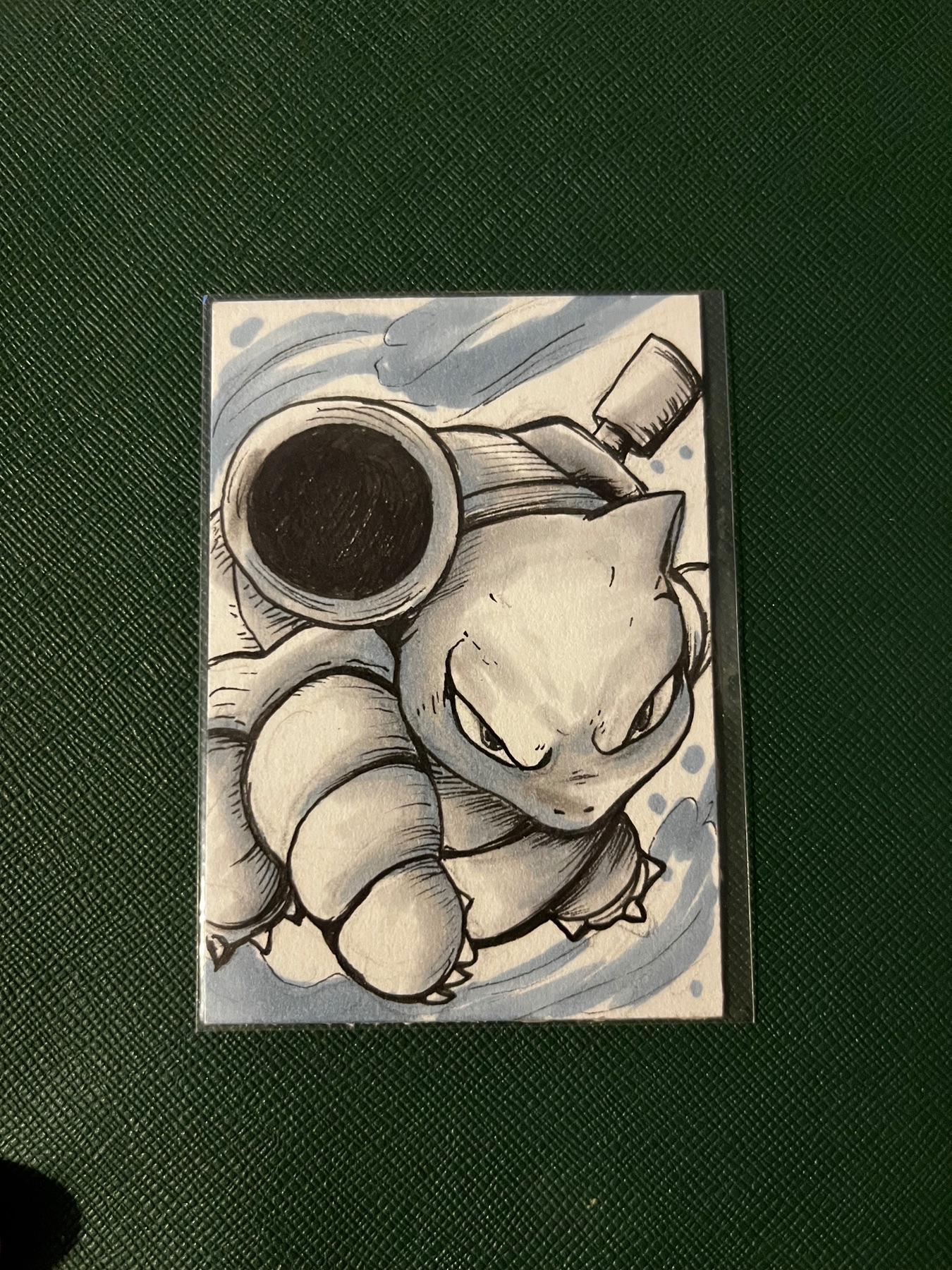 Blastoise aceo art card