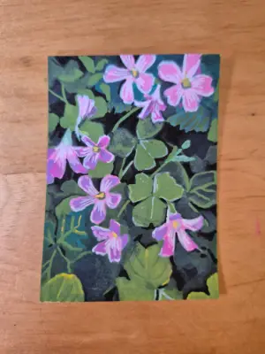 In the weeds- 1 aceo art card thumbnail 2