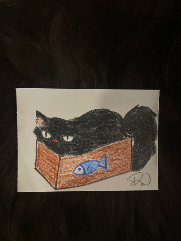 Eros: Box aceo art card
