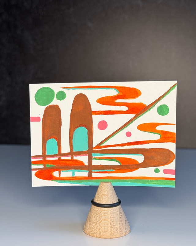 Joyce aceo art card