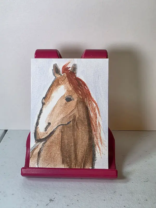 Wild and Free aceo art card