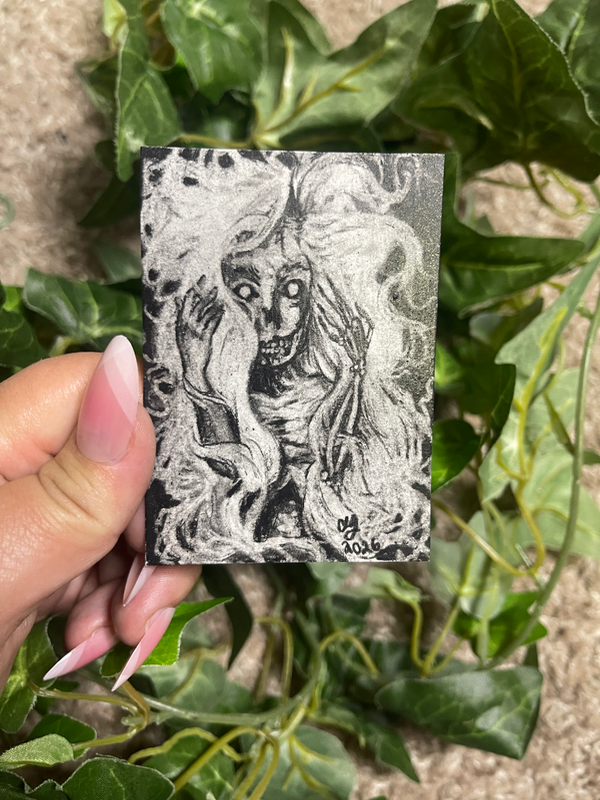 Banshee ACEO aceo art card