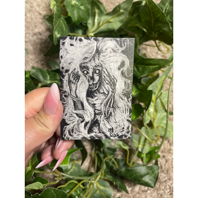 Banshee ACEO aceo art card thumbnail 1