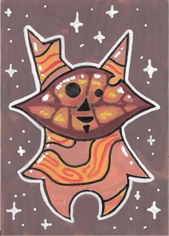 Korok #2 aceo art card