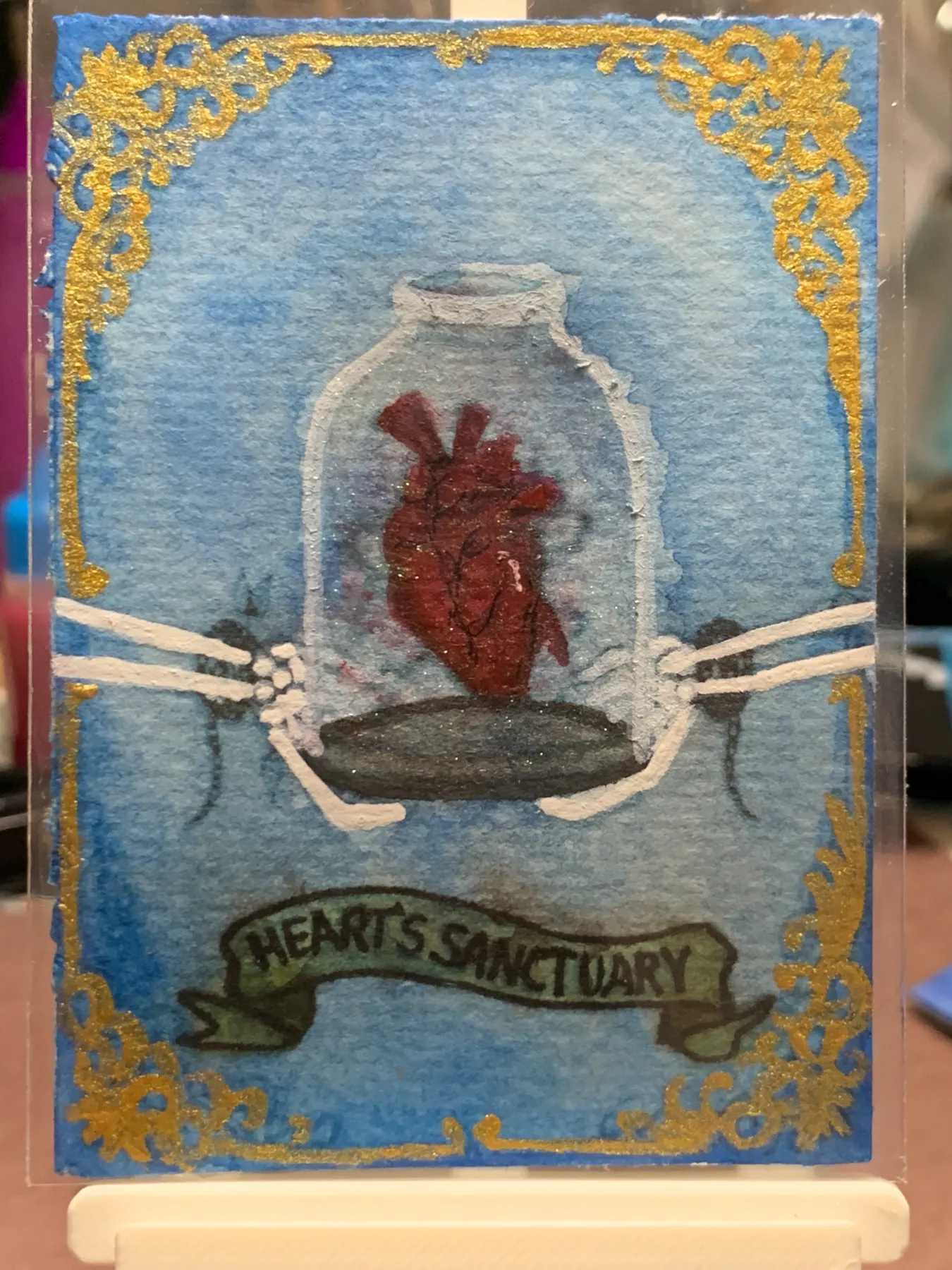 Heart's Sanctuary aceo art card