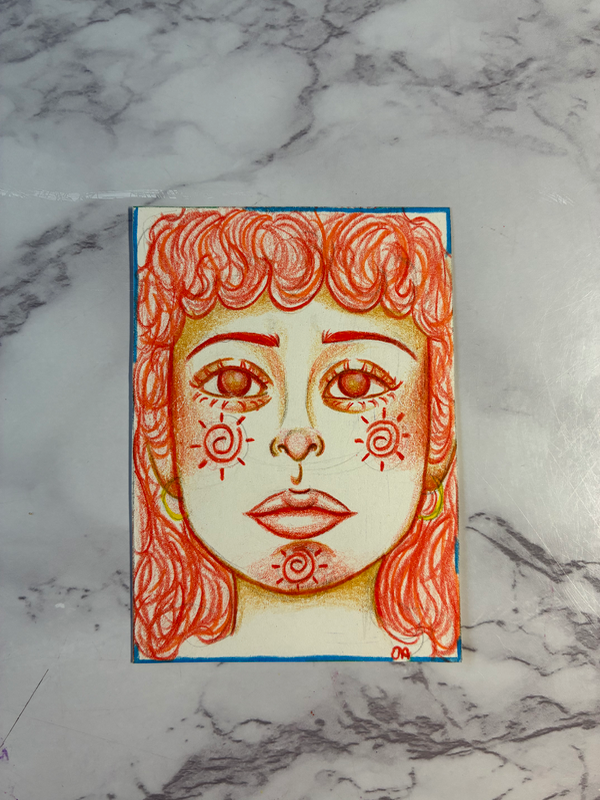 Sunshine Twin aceo art card