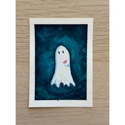 Tonight aceo art card thumbnail 1