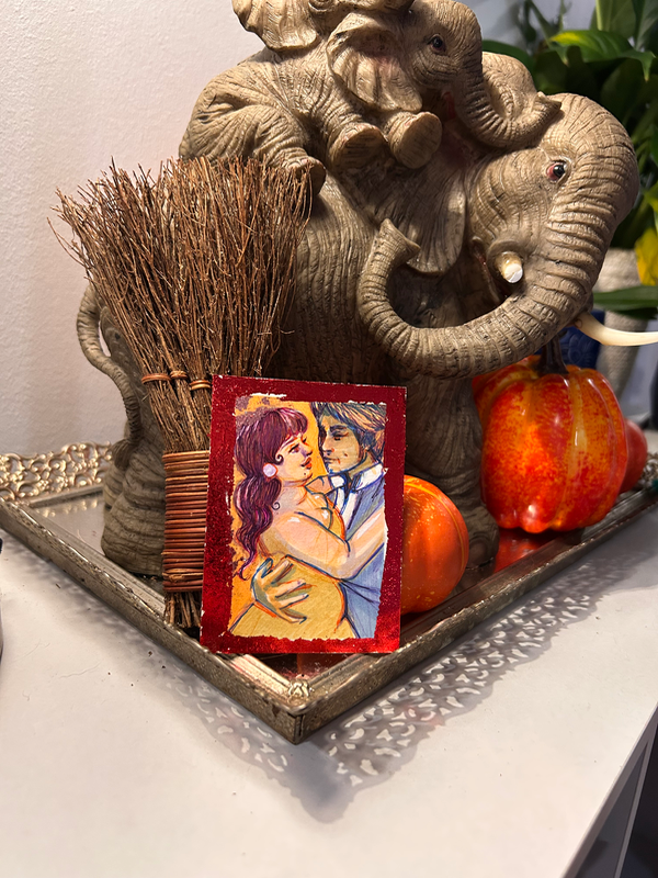 Are you my wolf? aceo art card