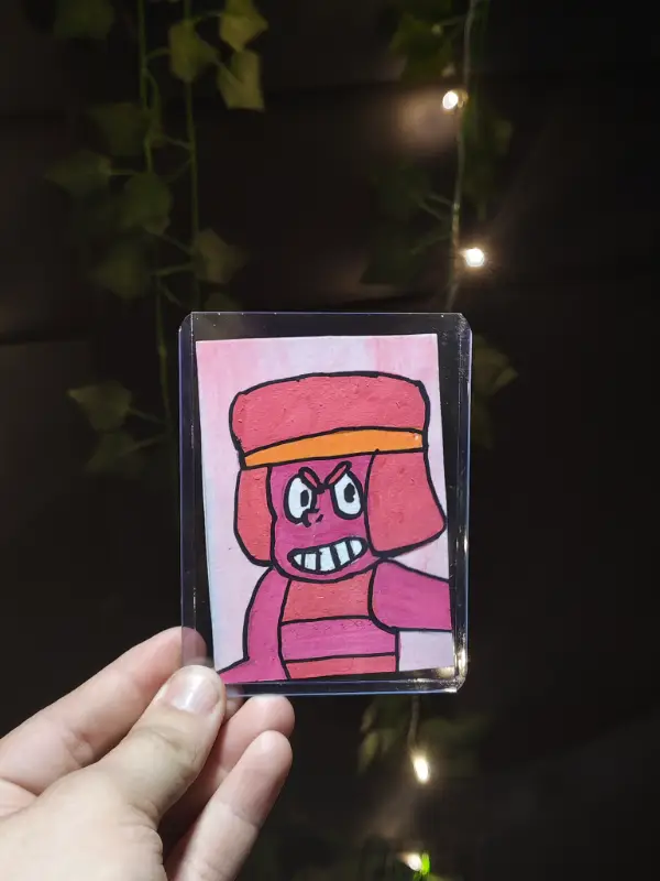 Ruby aceo art card