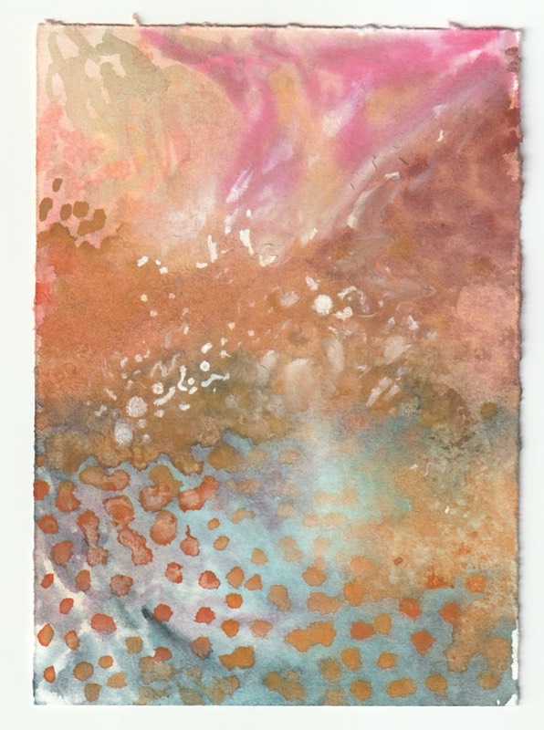 Abstract 1 aceo art card