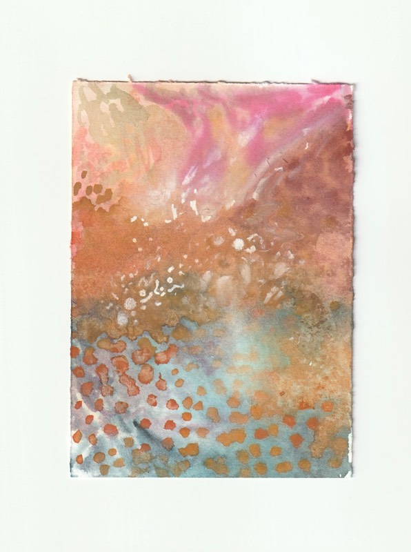 Abstract 1 aceo art card