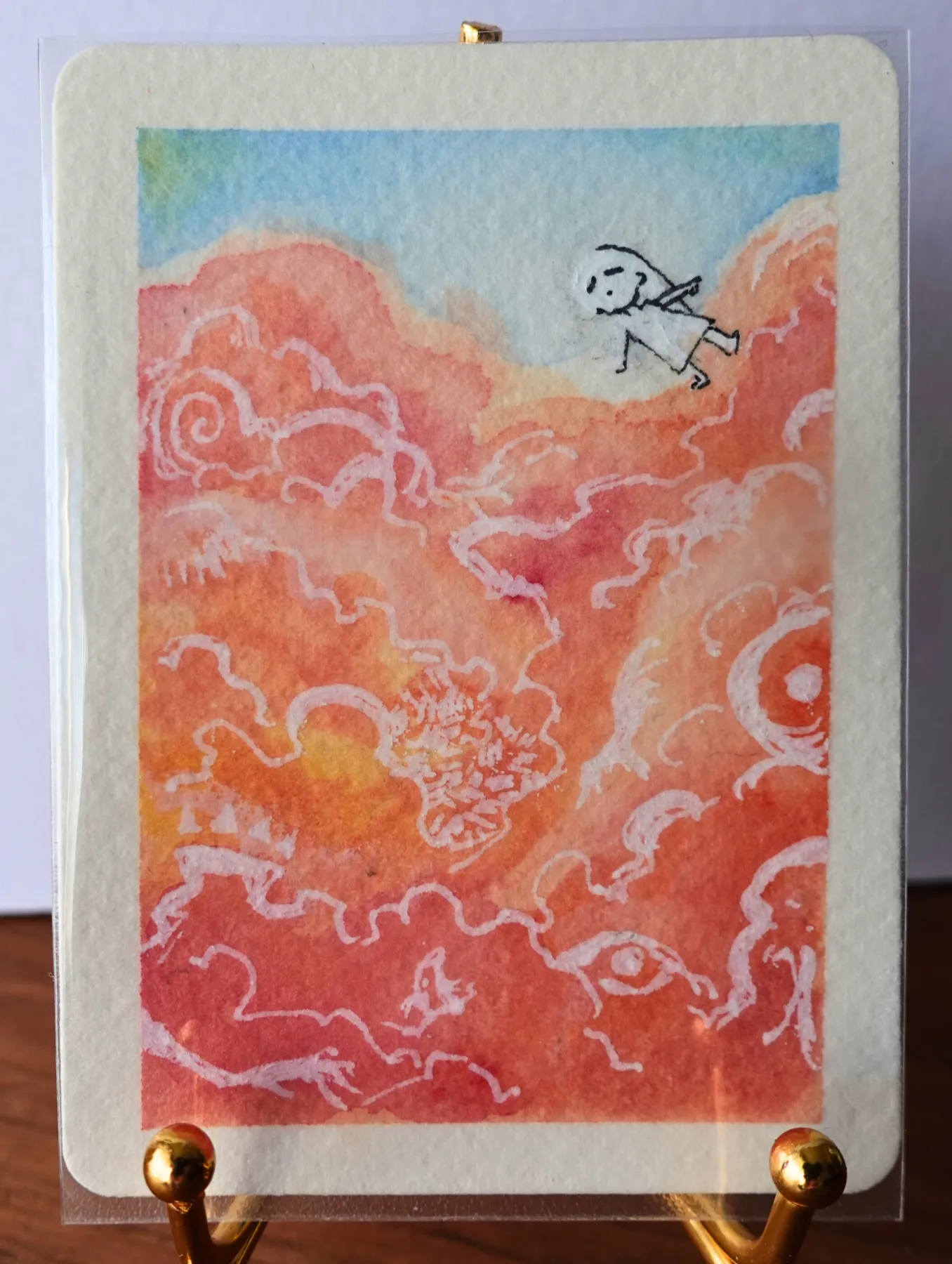 Comfort aceo art card
