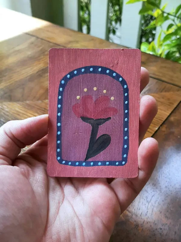 An Offering aceo art card