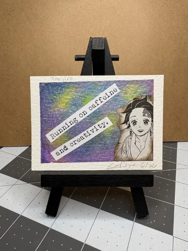 Tanjiro aceo art card