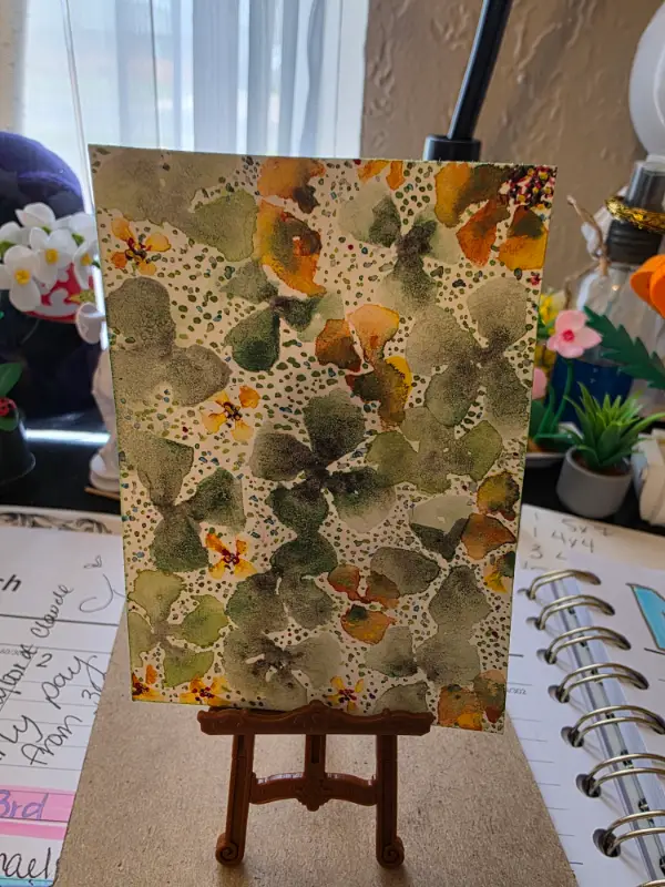 Lucky Card aceo art card