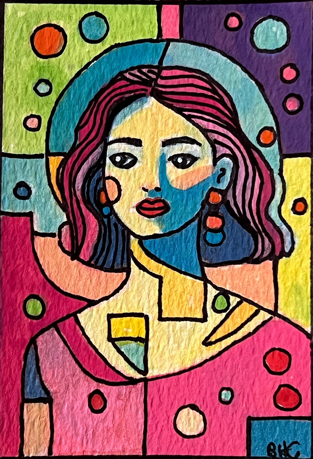 Cosmos 2 aceo art card