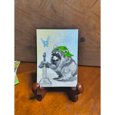 Linkothy aceo art card thumbnail 1