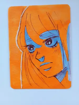 Vibrant aceo art card thumbnail 2