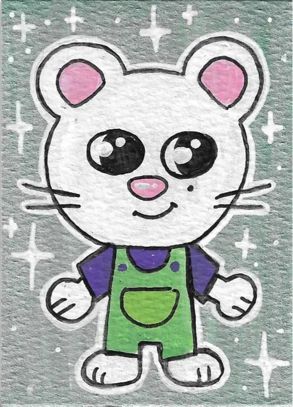Hyunjin aceo art card