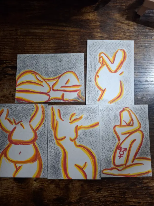 Essence of a Woman – Complete 12-Piece ACEO Collection aceo art card