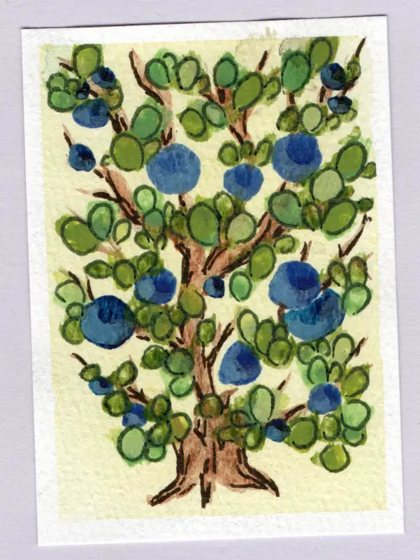 B Bush aceo art card