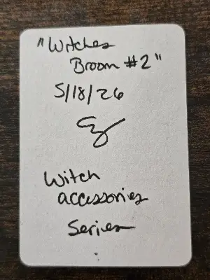 Witch's Broom #2 aceo art card thumbnail 2