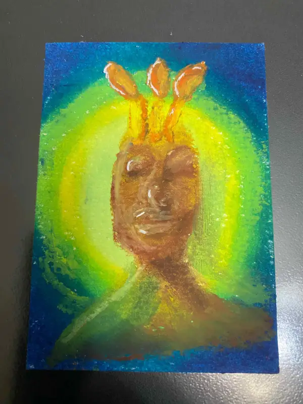 Cordyceps militaris aceo art card