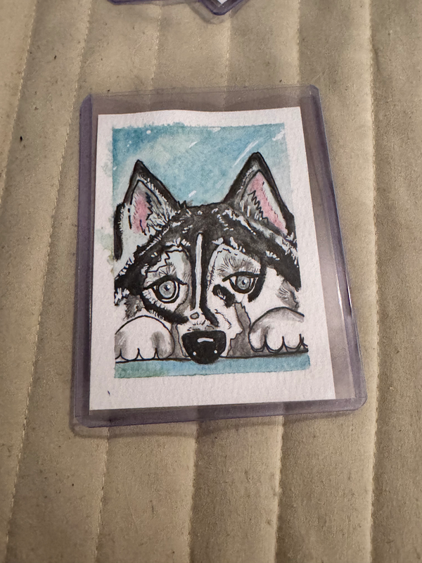 Frost aceo art card