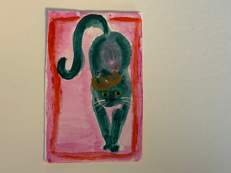 King of the House 1 aceo art card