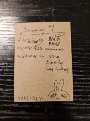 Swoopies 1 aceo art card thumbnail 2