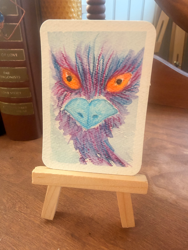 The Watcher aceo art card