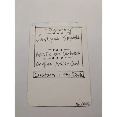 Disturbing aceo art card thumbnail 2