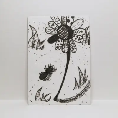 closer look - card No. 6 aceo art card thumbnail 1