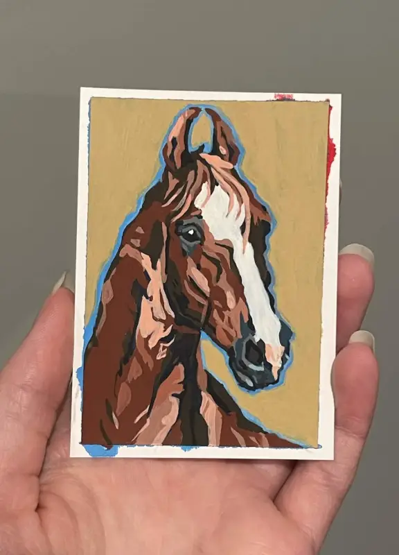 Marwari aceo art card