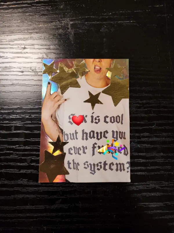 Ace Anarchist aceo art card
