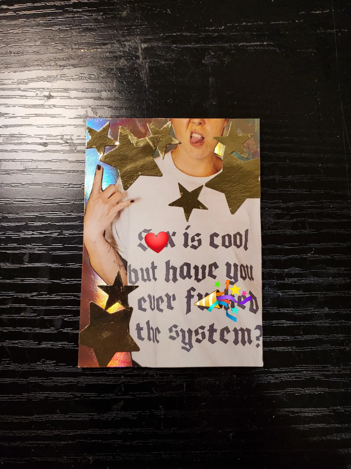 Ace Anarchist aceo art card