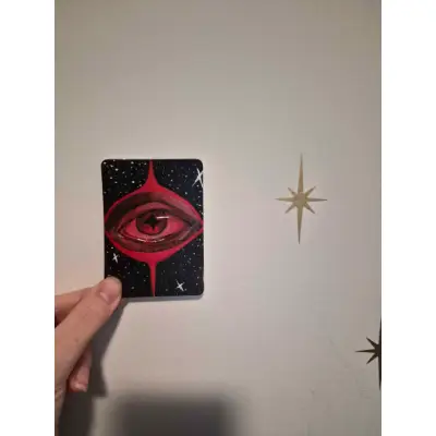 Starry Eyed aceo art card thumbnail 1