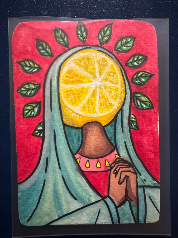 Lemon Mary aceo art card