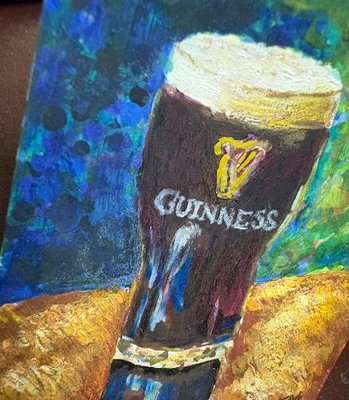 The Craic was Mighty aceo art card thumbnail 2