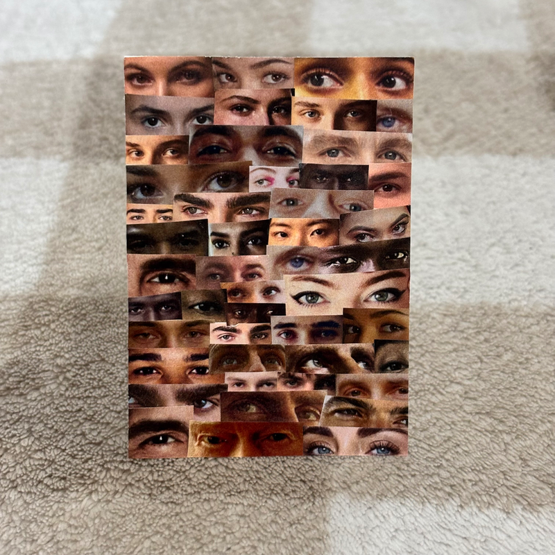 Eyes, Eyes, and Even More Eyes aceo art card