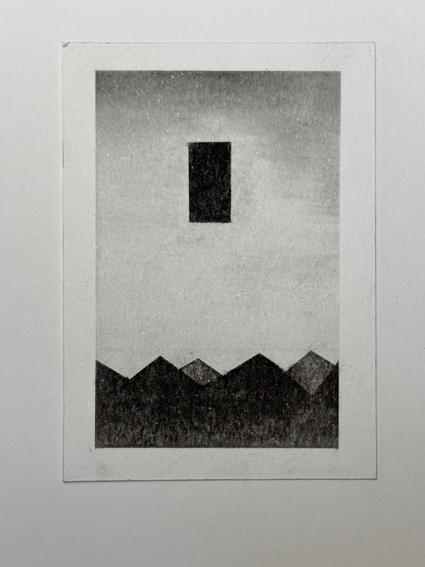 Somewhere Else (4 of 4) aceo art card