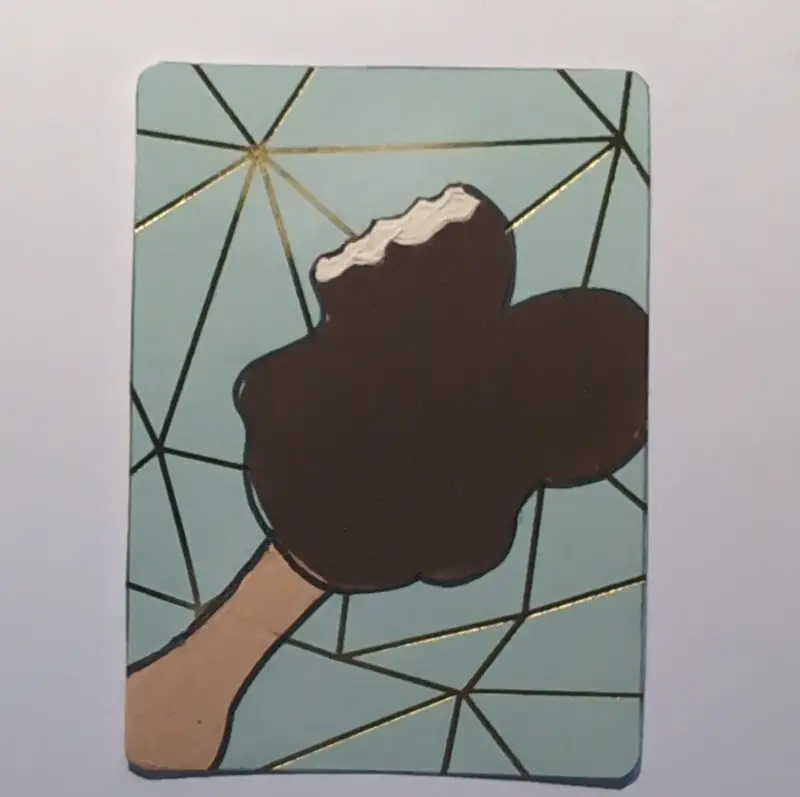 Chomp aceo art card