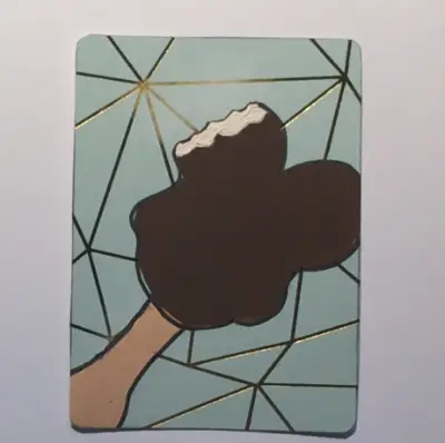 Chomp aceo art card thumbnail 1