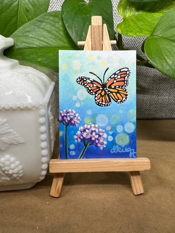 Sky Dance aceo art card