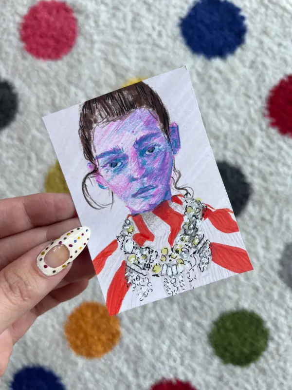 DVN #008 aceo art card