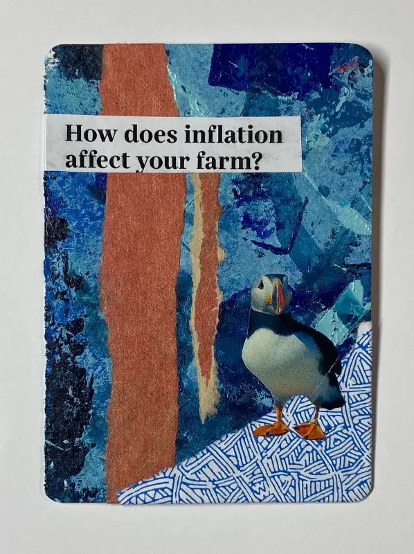 Inquisitive Puffin aceo art card
