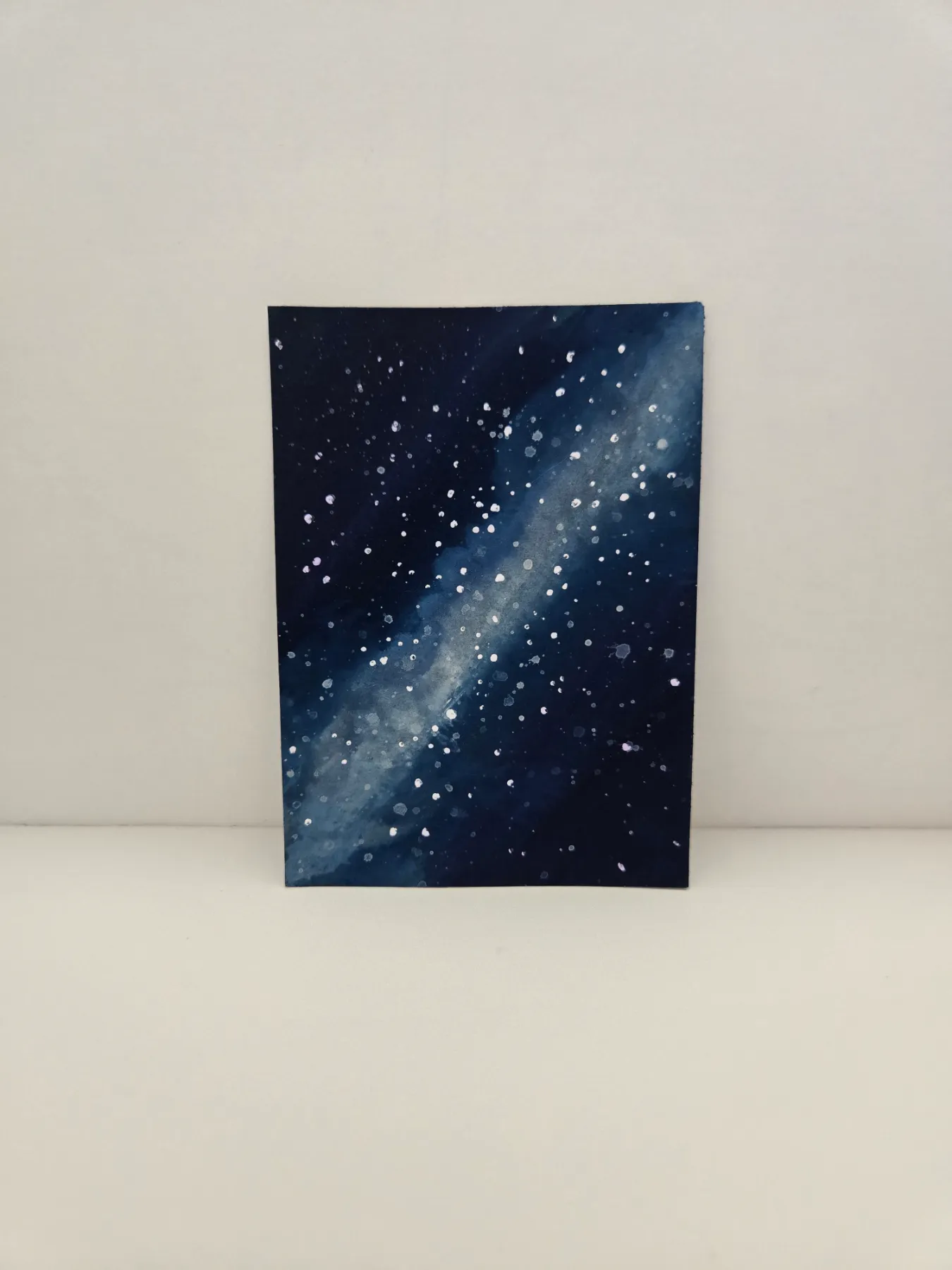 Milky Way aceo art card