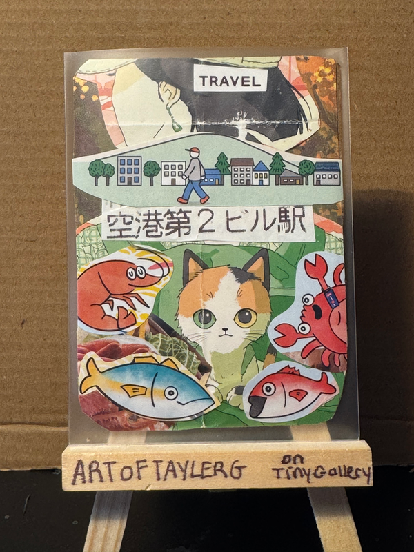 Hungry aceo art card