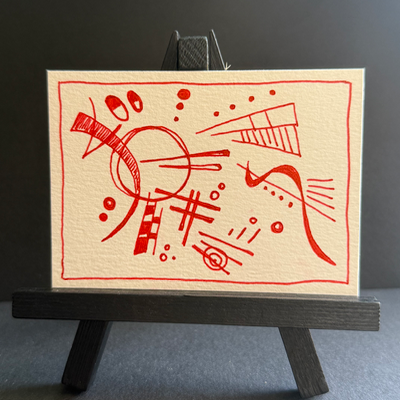 kandinsky i aceo art card thumbnail 1